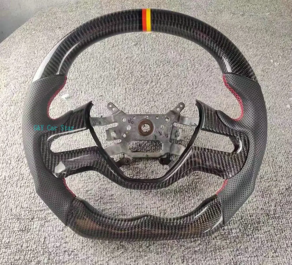 Customized 100% Carbon fiber Car Steering Wheel For 8 Generation Honda CIVIC 8TH FIT CITY