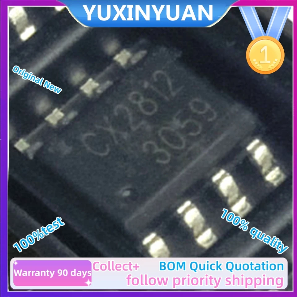 3方向集積ICチップ,10個,cx2812 sop8,cx8517,cx8825,cxw8505,3w