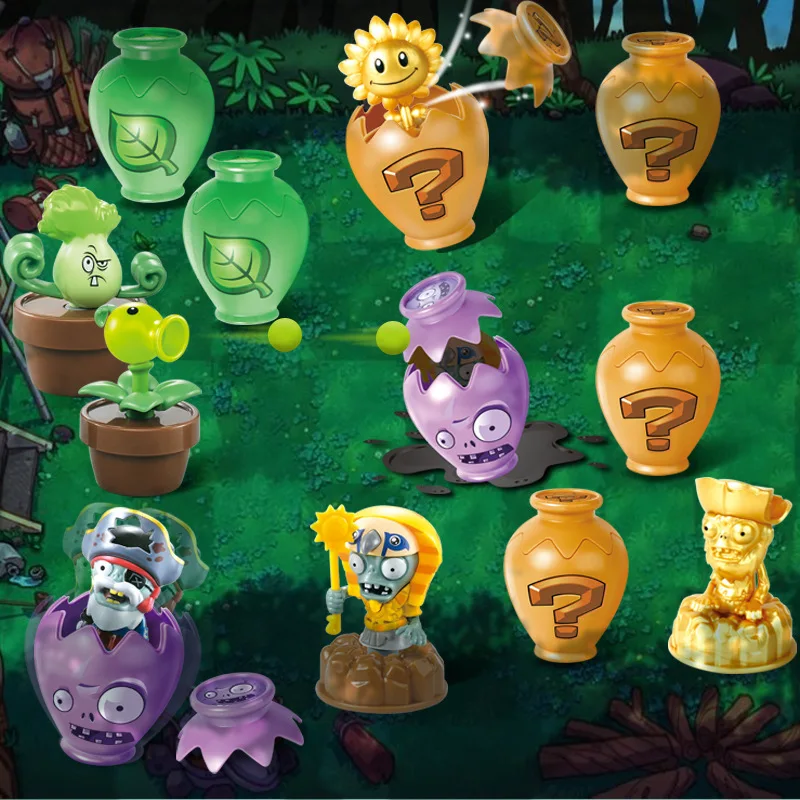 

Набор-сюрприз Plants Vs. Zombies: Коллекционные фигурки-украшения для рабочего стола (Горохострел, Подсолнух, Фараон-зомби) – идеальный подарок
