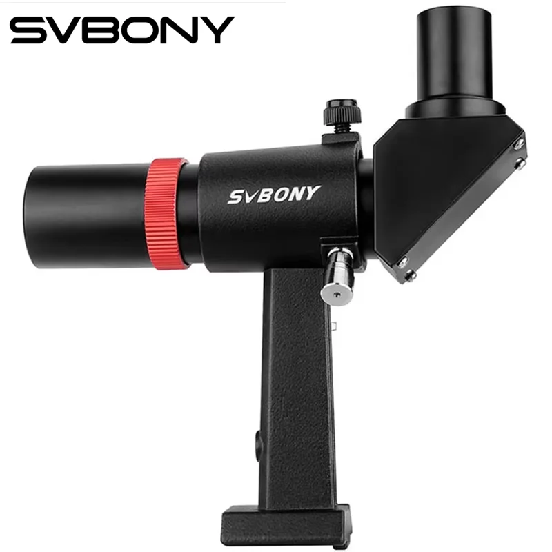 Teleskop Svbony SV182 6x30 z kątnikiem optycznym z korekcją obrazu, celownikiem punktowym, luneta astronomiczna