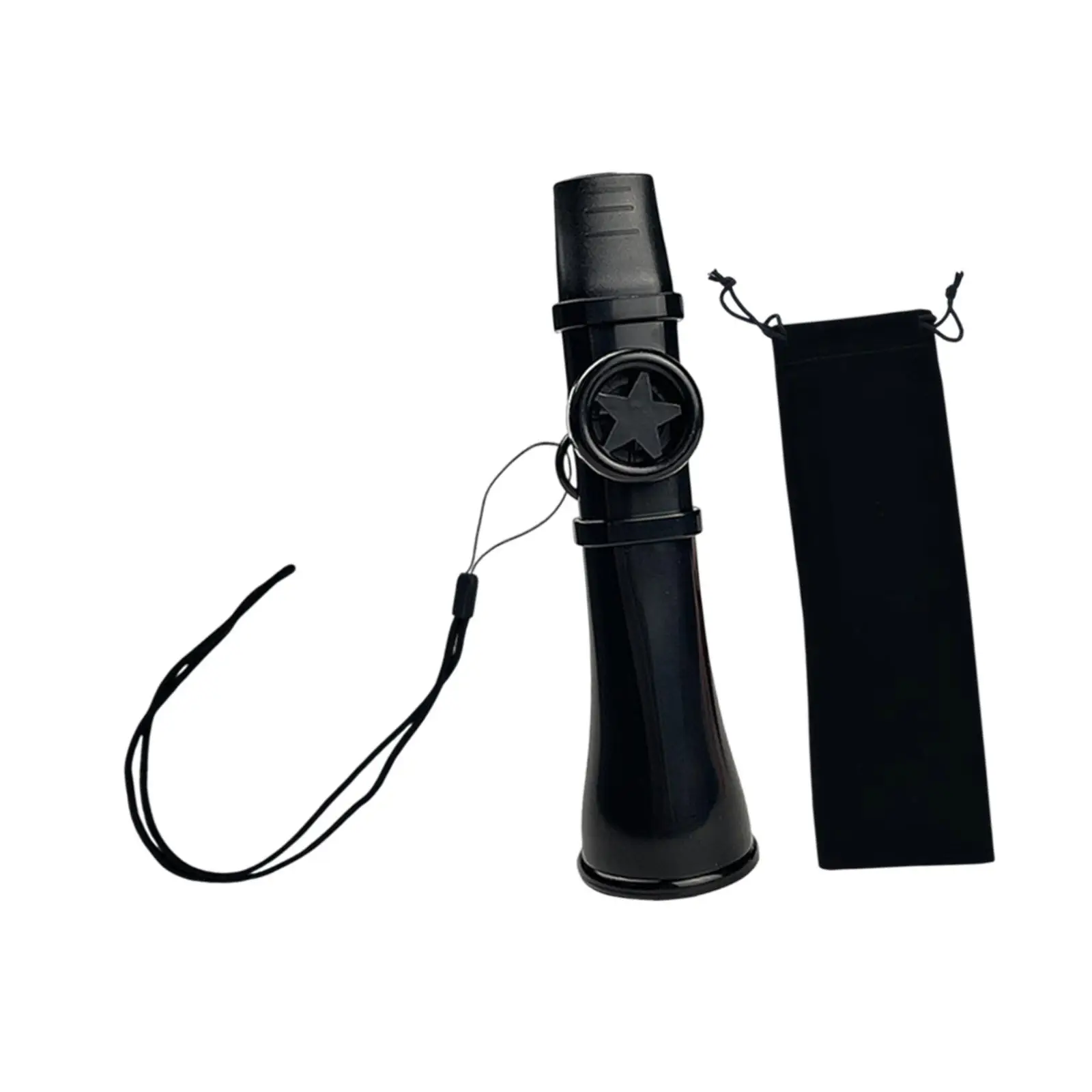 Music Instrument Kazoo Flute Portable ABS Material Storage Bag Gift Idea for Adults and Children