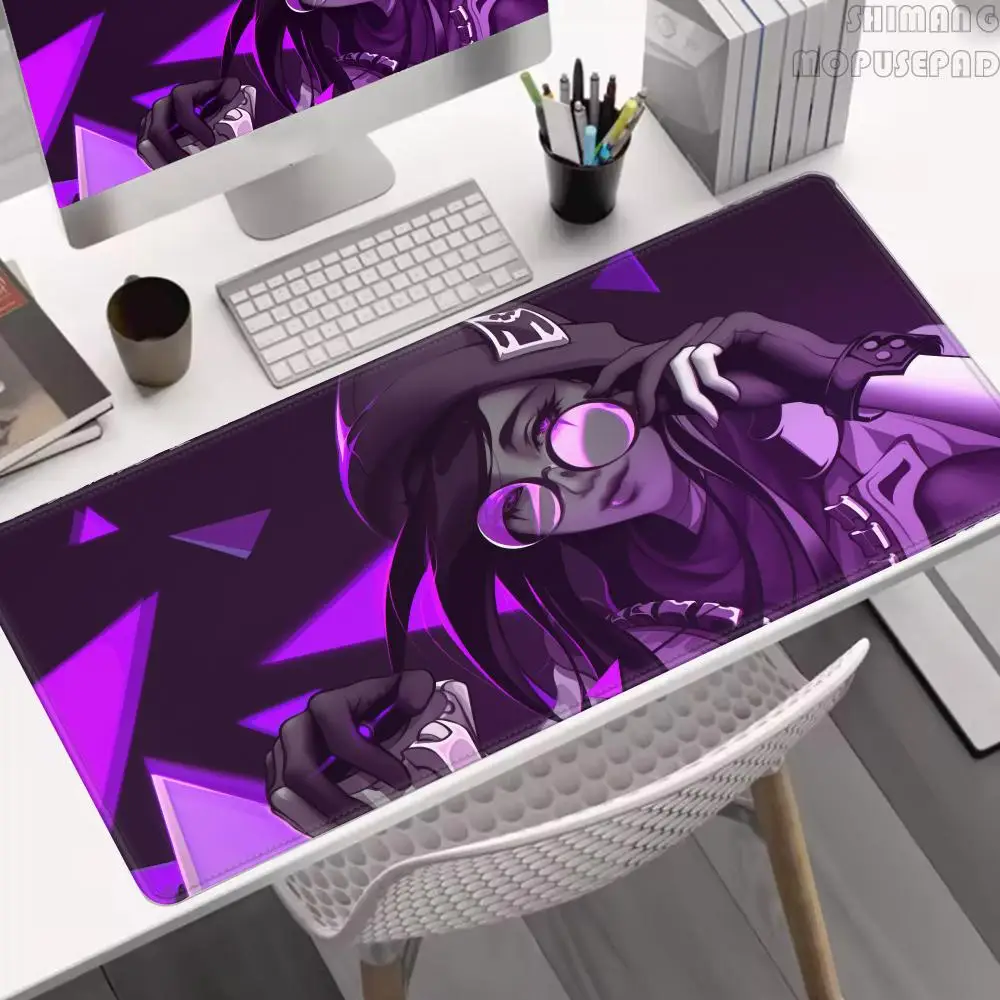 Alas Mouse Besar XXL Karet Keyboard Mouse Karpet Anti Selip Gamer Mousepad Laptop Makima Alas Meja