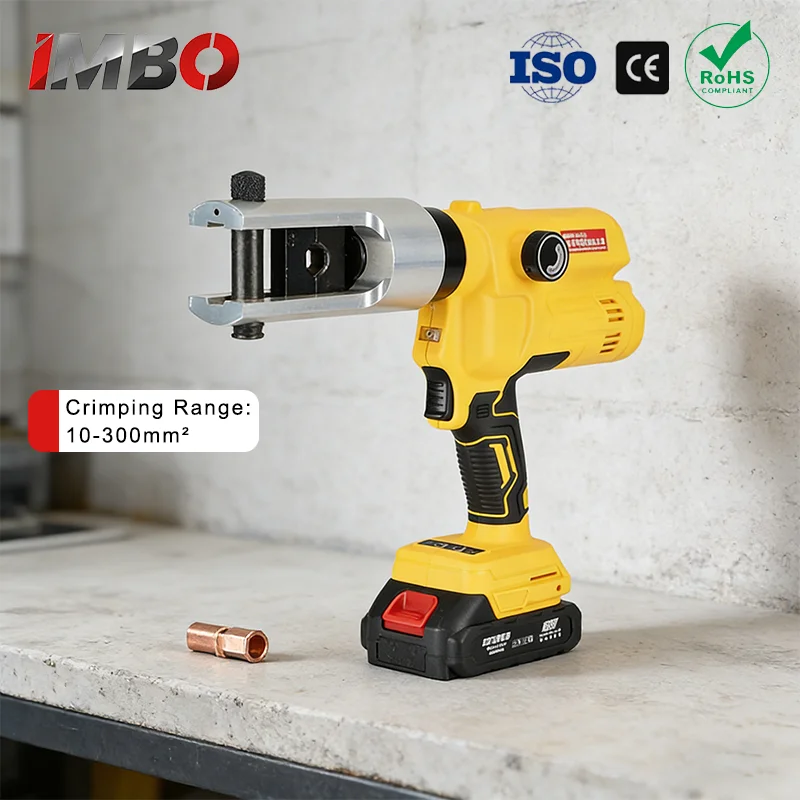

Portable Rechargeable Hydraulic Pliers Electrician Tools Adjustable Pressure Wire Crimping for Copper Aluminum Terminals Small