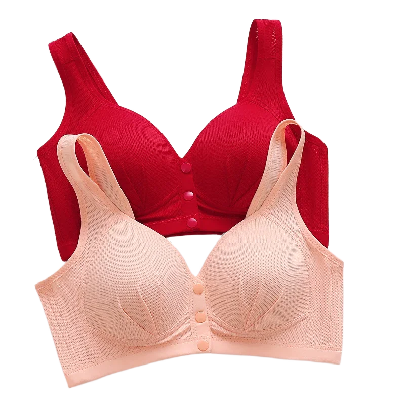 Wirefree Bra Comfort - KUCLUT Thin Section Mom Underwear Bra