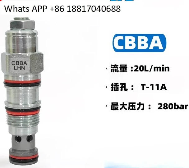 CBBA-LHN CBBC-LHN CBBY-LHN Plug-in Valve
