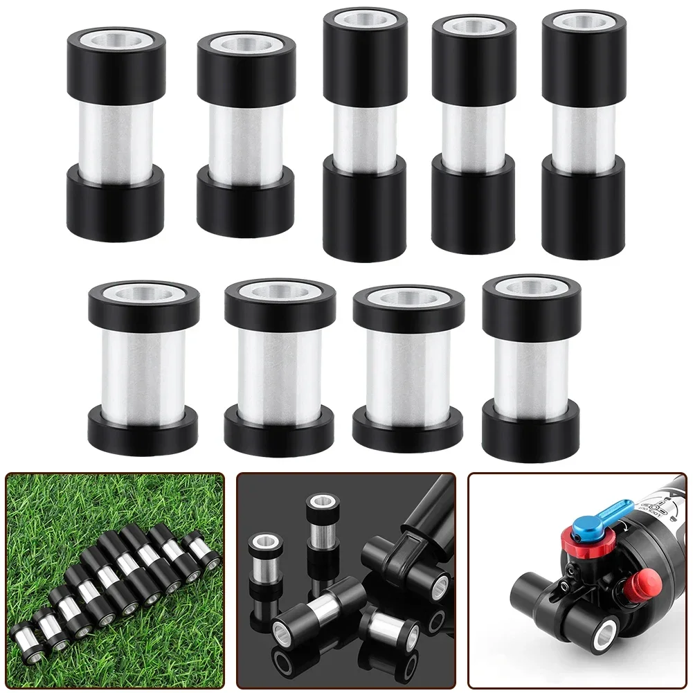 1pc Bike Rear Shock Bushing MTB Bicycle Hardware Suspension Bushes Aluminum Alloy Suitable For Width 14MM Shock Absorber