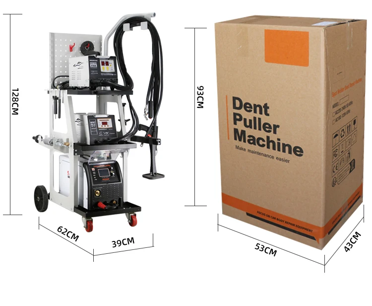 High Quality Dent Puller Machine Car Body Repair Equipment Welding Spotter for Aluminium Steel Metal