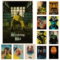 Breaking Bad Classic Movie Posters For Living Room Bar Decoration Stickers Wall Painting