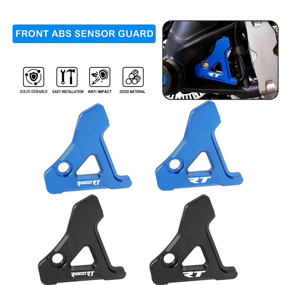 ل BMW R1300RT R1300 RT 2025-2027 R 1300GS مغامرة ADV دراجة نارية CNC الألومنيوم الجبهة عجلة ABS الاستشعار حماية غطاء حماية