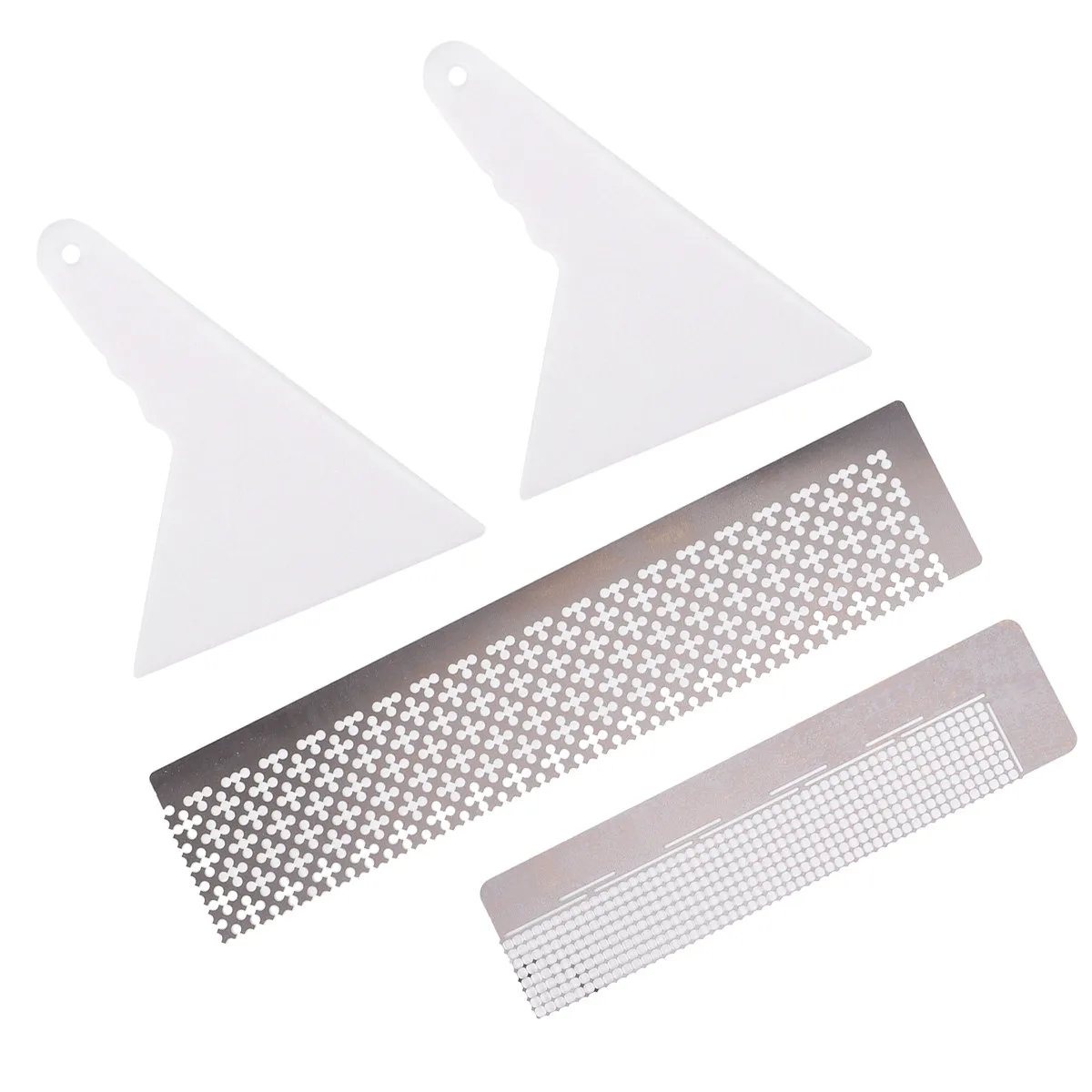 

Набор из 1 предмета: линейка для вышивки стразами, инструмент для рисования бисером из нержавеющей стали, портативный, компактный, простой в использовании, прочный и износостойкий.