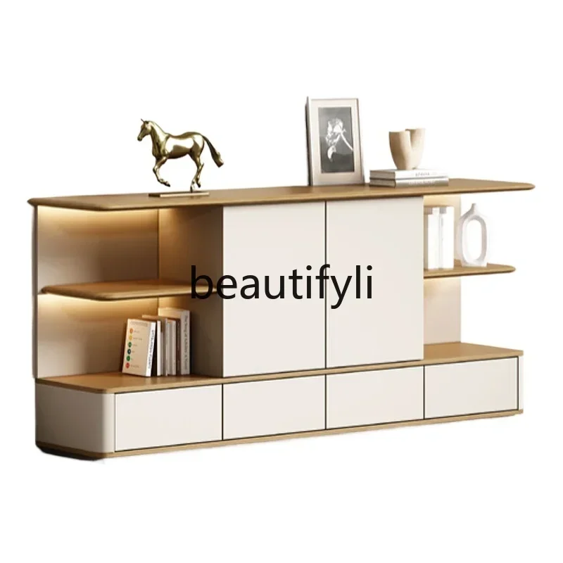 zqxHigh-end file cabinet Fashion modern tea cabinet Company office storage partition cabinet