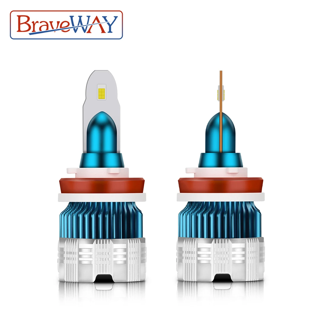 

Светодиодные фары BraveWAY H1 H4 H7 H11 Светодиодные лампы для фар автомобиля