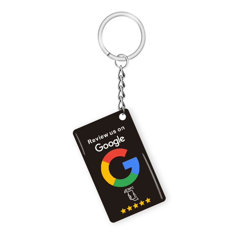 NFC Keychain Digital Business Card Instantly Share Contact Instagram Social Media NFC215