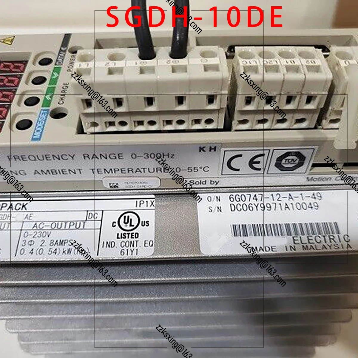 Bran-new Original Servo Driver     SGDH-10DE