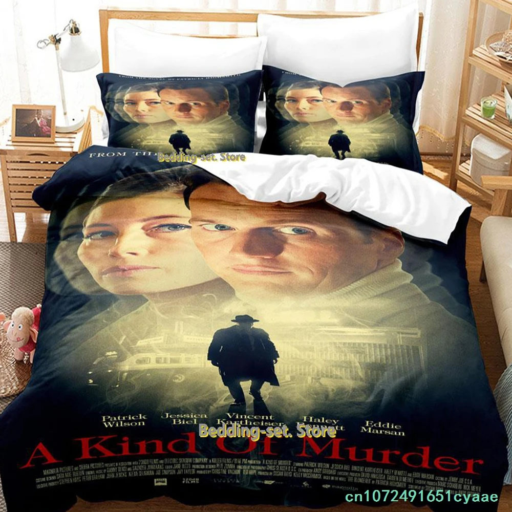 A Kind Of Murder Bedding Set Single Twin Full Queen King Size Bed Set Adult Kid Bedroom Duvetcover Sets Anime Parure De Lit Bed