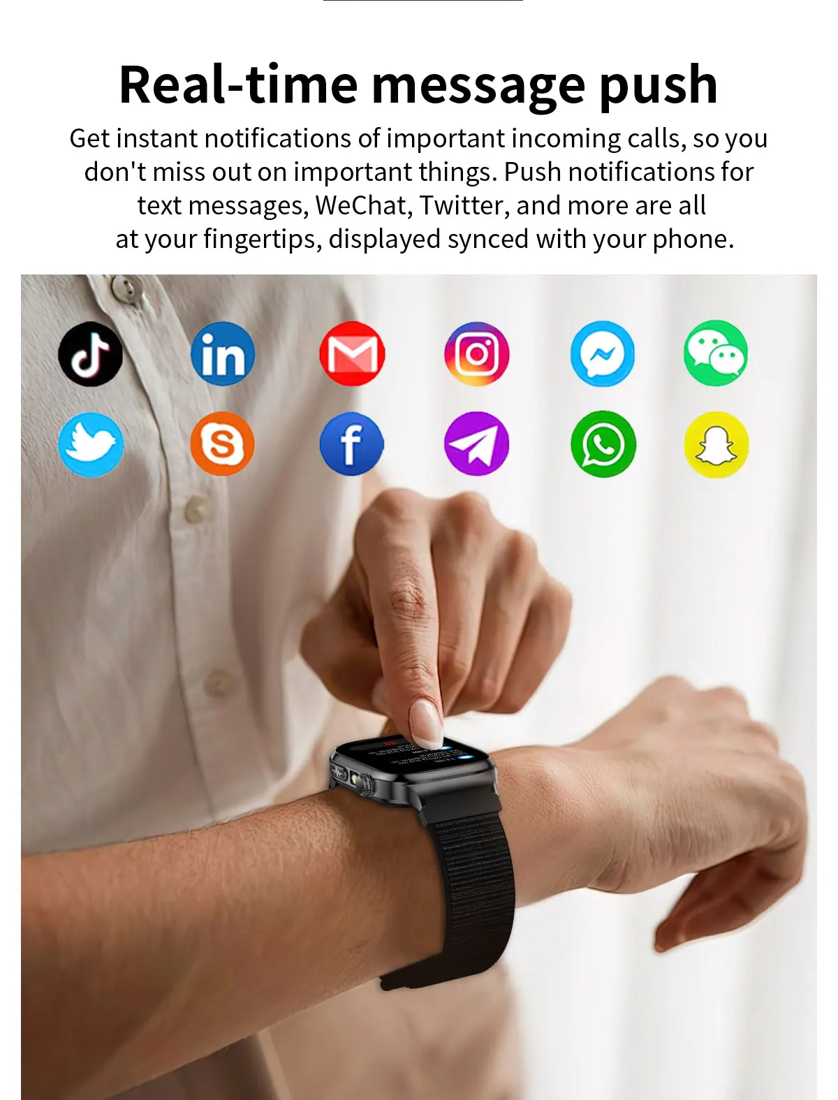 2026 Neue Krankenhausqualität Gesundheits-Smartwatch Körperfett EKG Blutsauerstoff Blutdruck Gesundheits-AMOLED-Bildschirm HD-Anruf Sport-Smartwatches für Herren – Detail 27