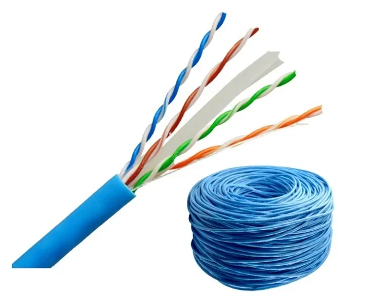 Best Price  Pure Copper Ethernet Cable Network Cable FTP Cat6 Cables Coiled for Internet