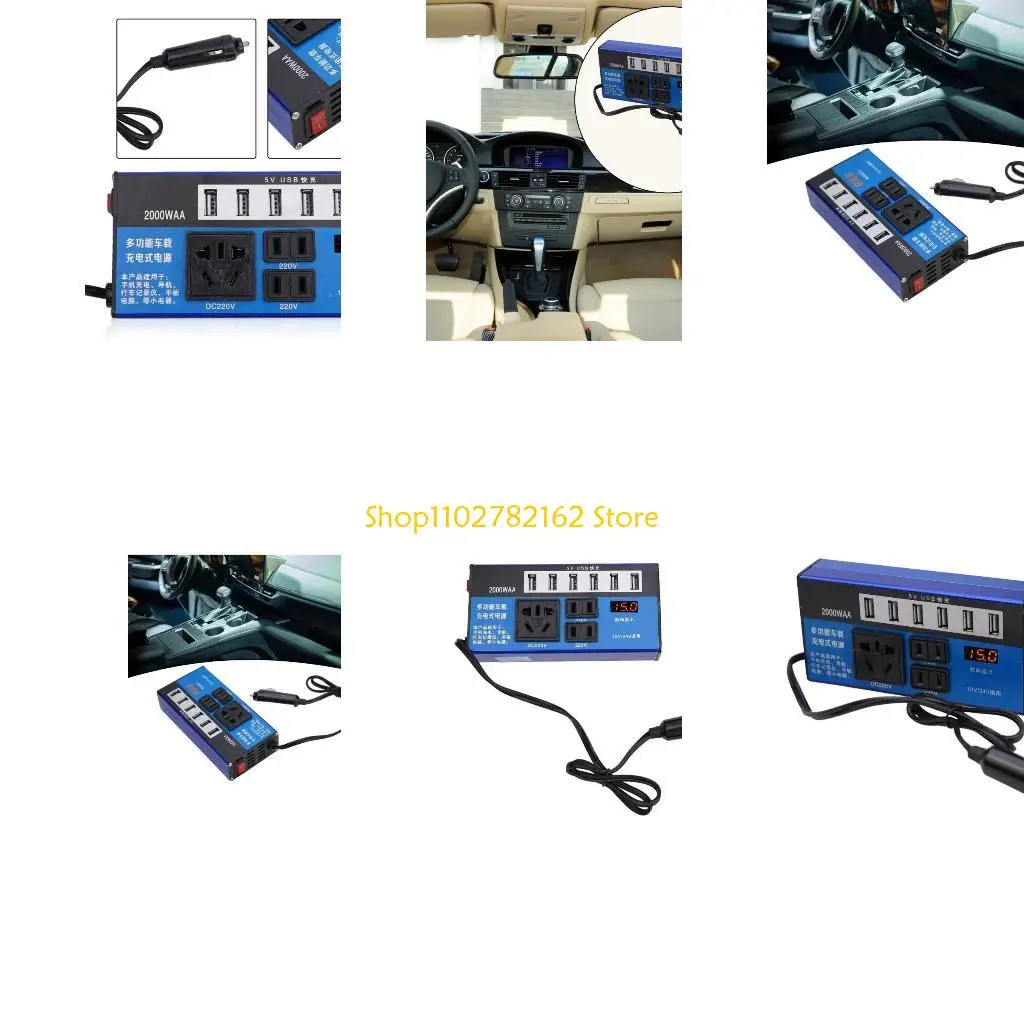 

547B Intelligent Vehicle Truck Power Converter Inverter With Multiple Safety Features