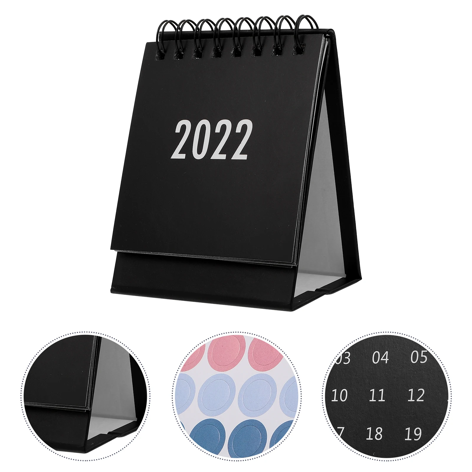 

Mini Calendar Desk Planner Home Office Decor Foldable Design Clear Print Daily Schedule Mini Desk Accessories Yearly Planner