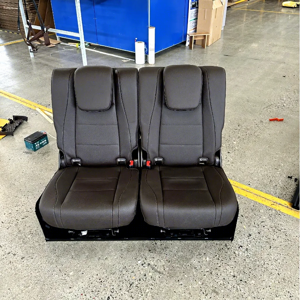 

Applicable toChina Factory Custom Luxury RV Auto Motorhome Bed Seats Leather Camper Van 2-fold Changeover Bed Seat for Camperava