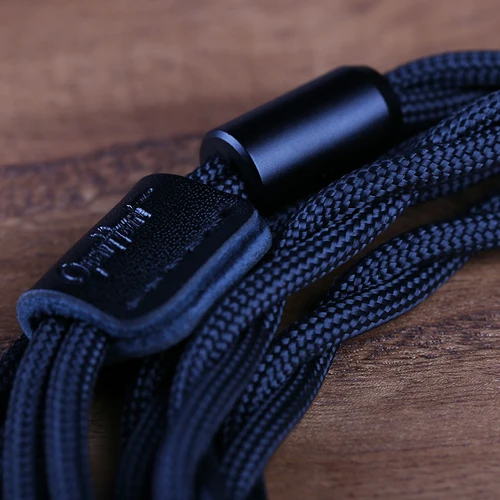 Imagen 2 del producto OPENHEART GoldenRing V2 OCC Cable de auriculares 1 a 2 jack dual 3,5 mm 4,4 mm Cable equilibrado PP Cable de actualización OCC plateado