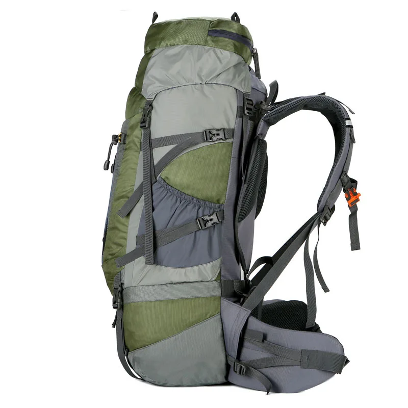 2022 new 80L 1.78kg AL back support  high-quality outdoor climbing backpack large travel bag  Hiking  backpack