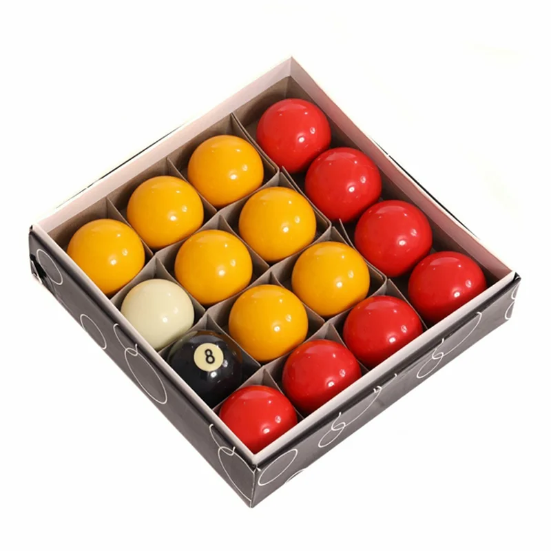 

Популярный набор красных и желтых шаров для бильярда, 16 предметов, 57,2 мм.