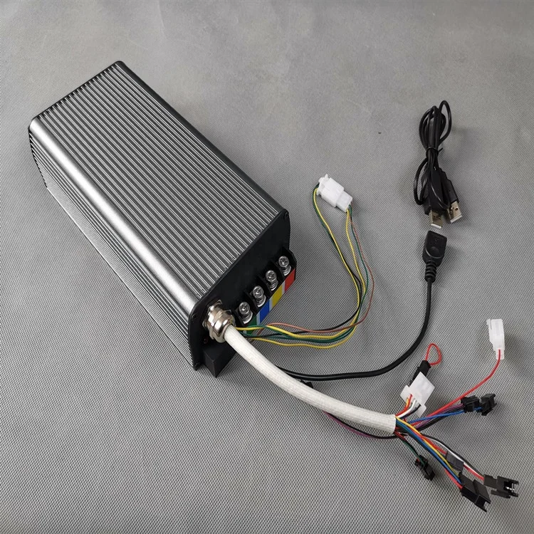 2025 أسعار المصنع Sinewave Sabvoton تحكم 100a 150A 200A 72 فولت 8000 واط فرش السيارات تحكم منفذها دراجة كهربائية