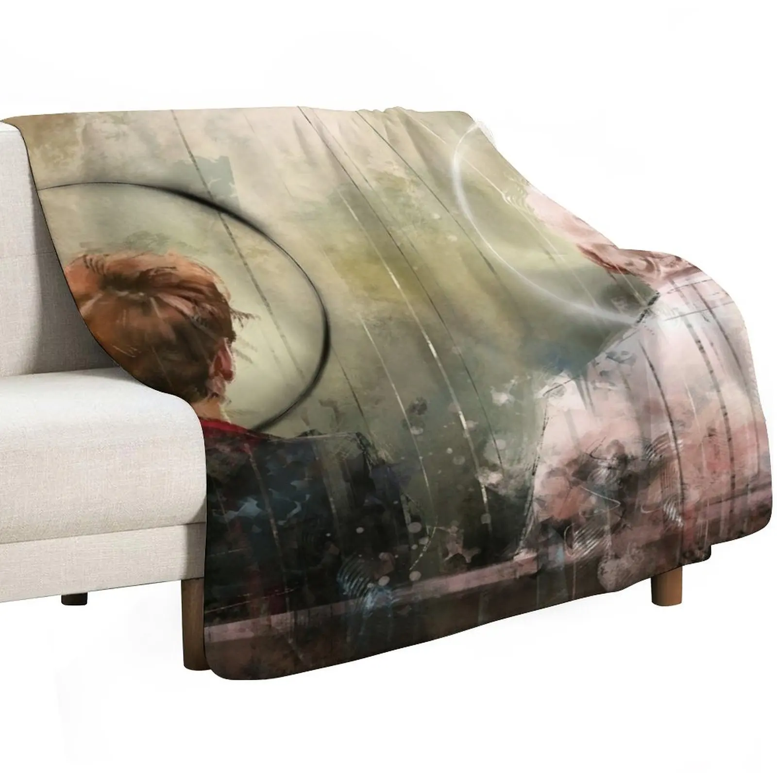 One moment in time Throw Blanket warm winter Bed covers Softest Loose Thin for winter Blankets