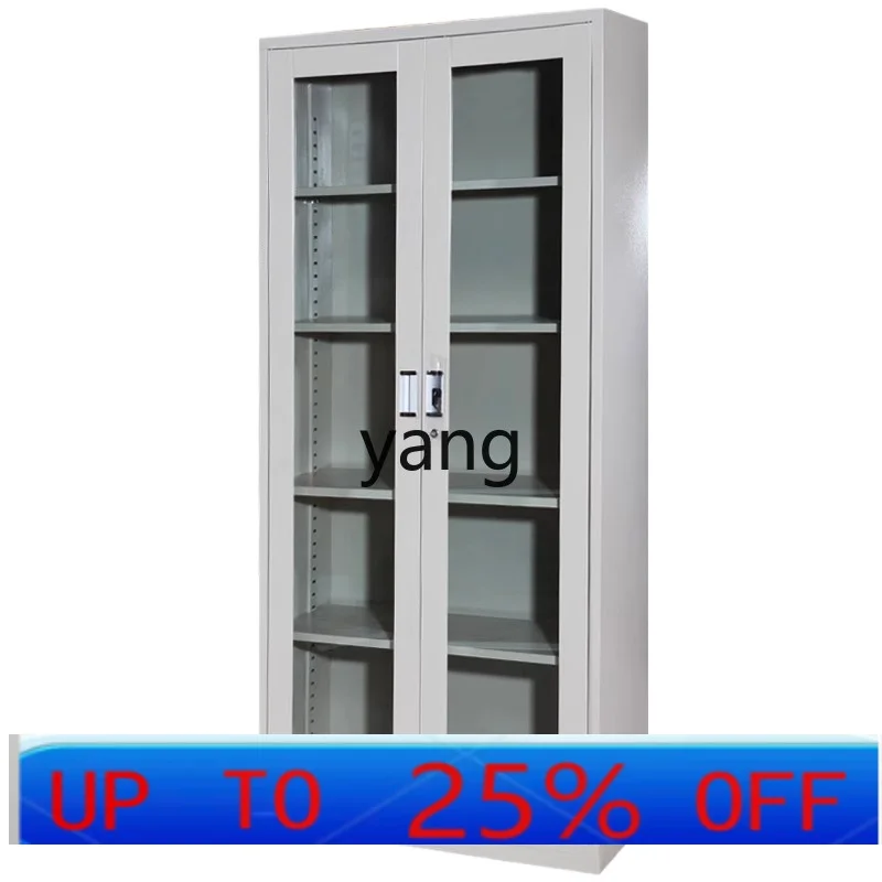 

lmm glass door cabinet staff iron cabinet steel file office cabinet information