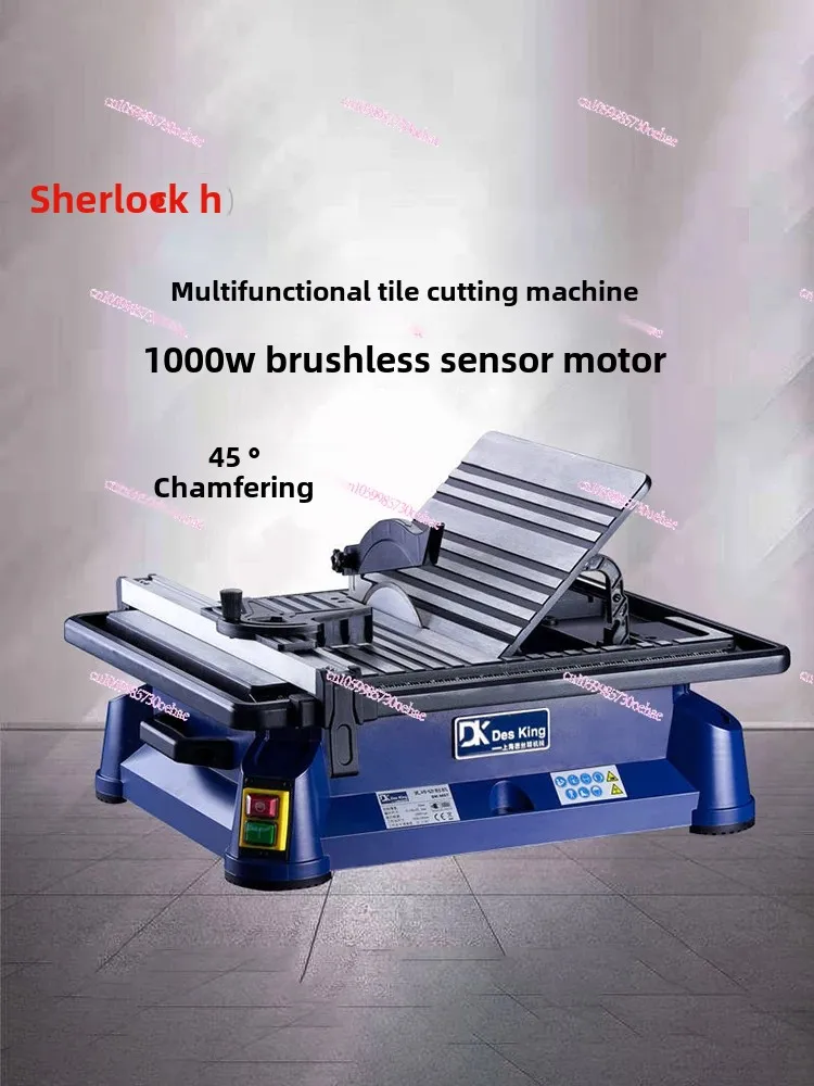 Desktop Tile Cutter Electric Desktop Tile Multi-Function High-Precision Cutting Machine Tool 45-Degree Chamfering