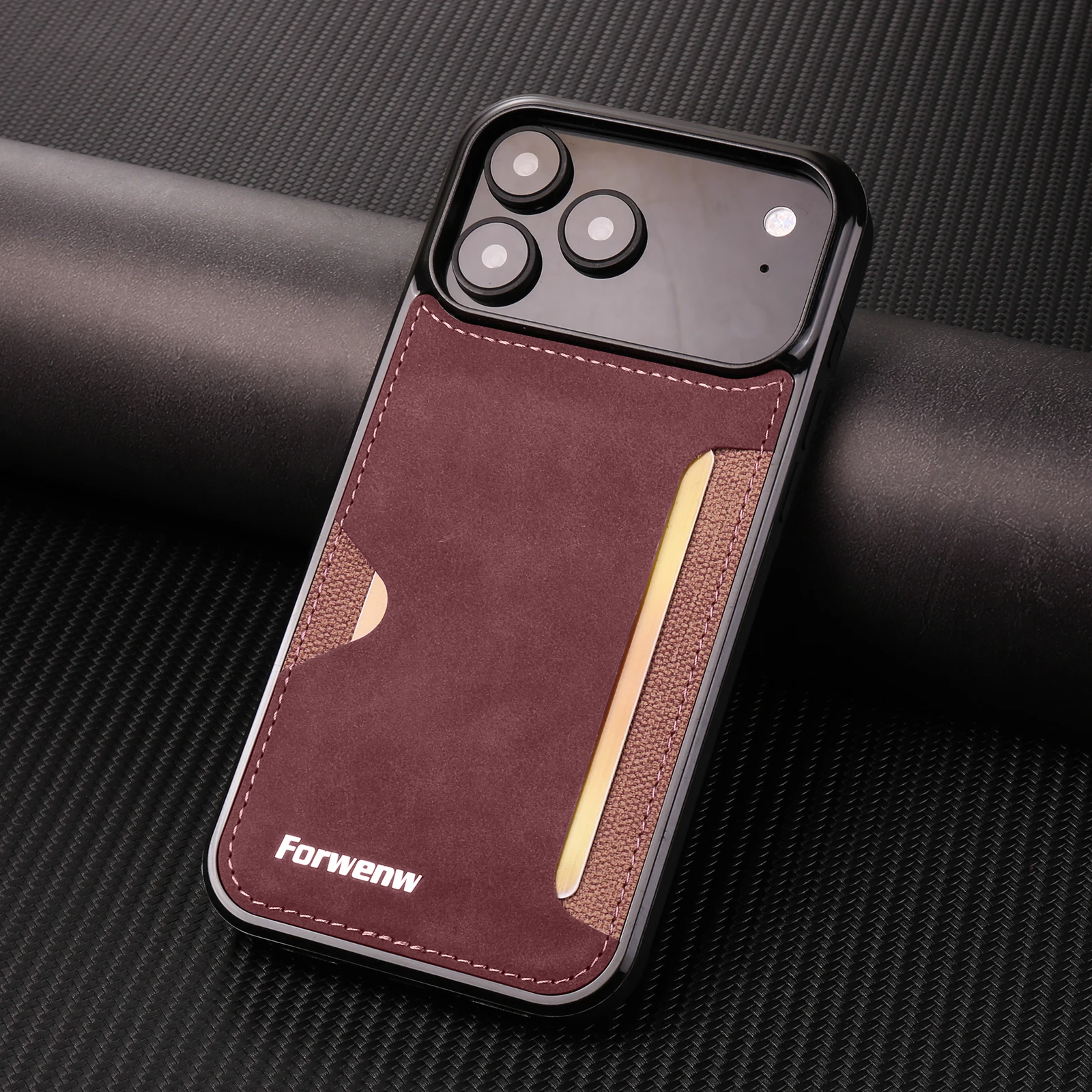 PU-Leder Handyhülle für iPhone 18 17 16 15 14 13 12 11 Pro Max Air 16E XS XR SE 7 8 Plus SE Retro Kartenhalter Brieftasche Cover – Detail 10