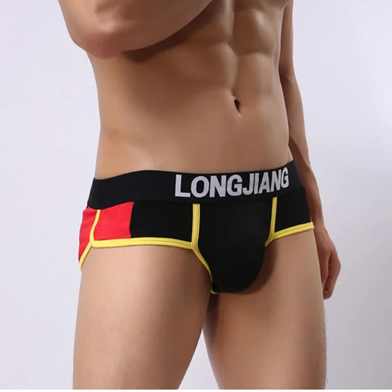 Japanese Man Underwear Men's Soft Cotton Triangle Briefs Underwear for Men Breathable Solid Sexy Luxury Brand Panties