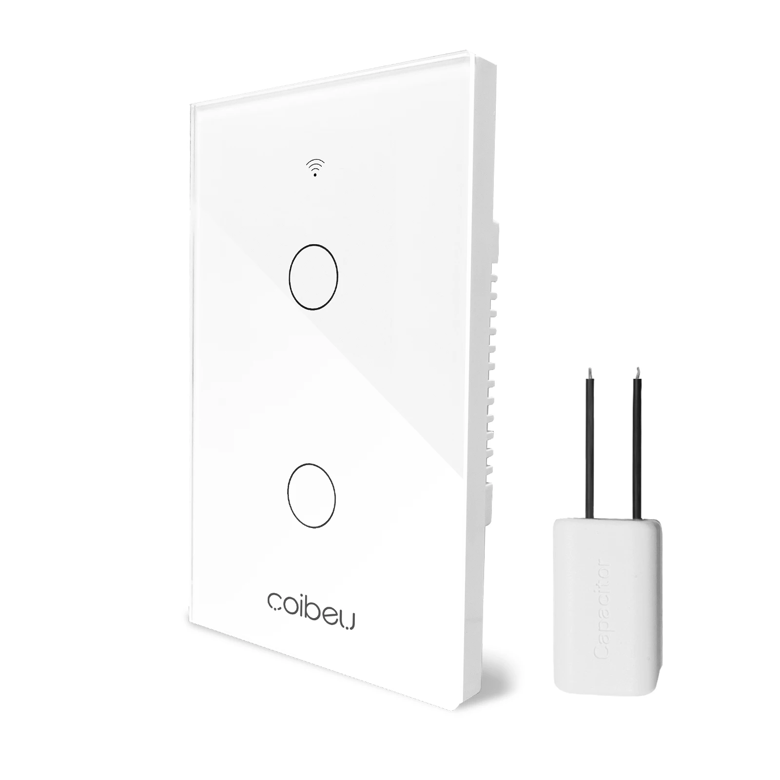 Interruptor Inteligente Tuya Versão Monopolar - Sem Necessidade de Neutro, 1 Canal, 16A, Compatível com Alexa e Google Home