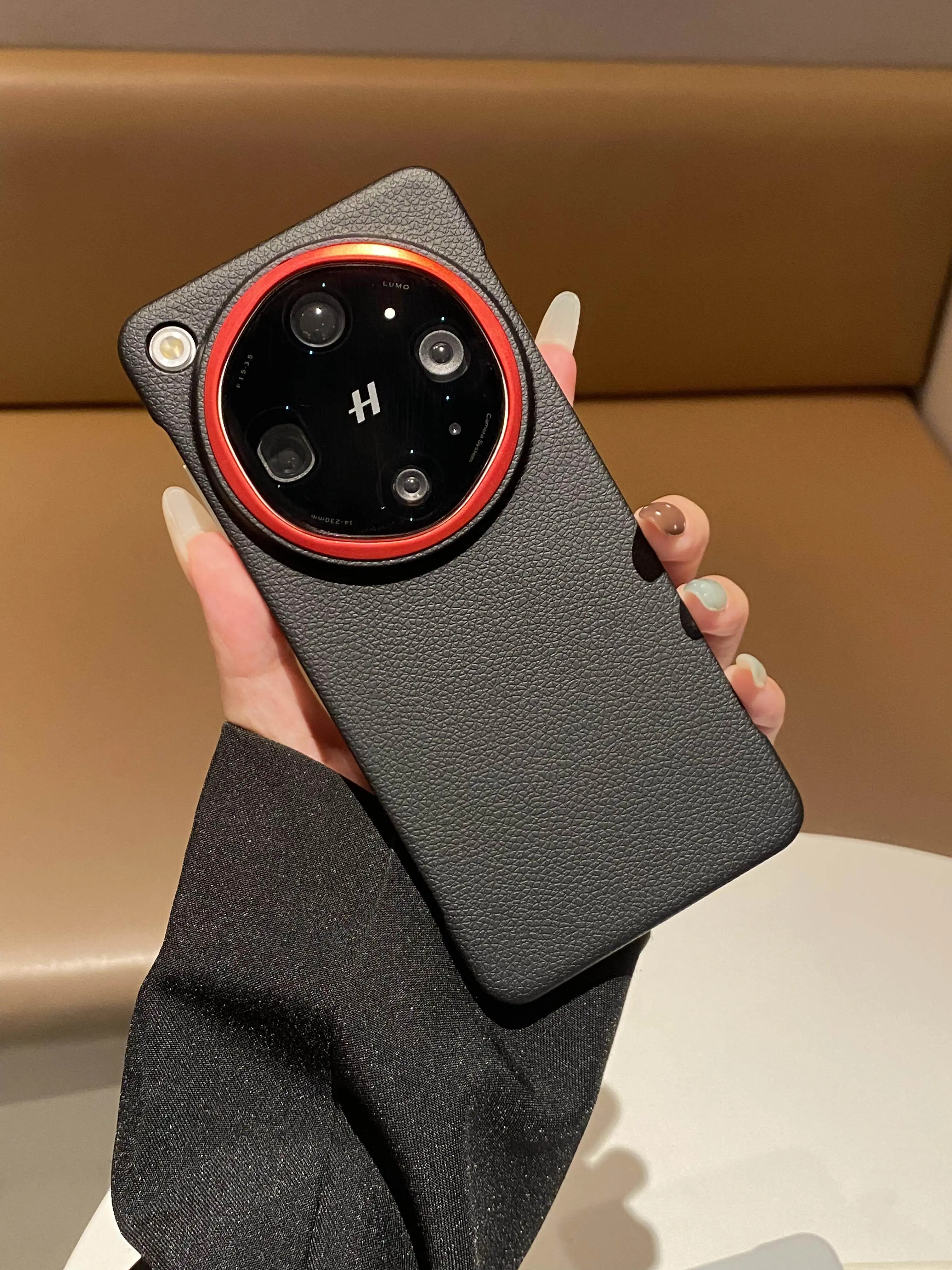 

Case For OPPO Find X9 Ultra Borderless Lychee Pattern Anti-Fingerprint Magnetic Cover For OPPO Find X 9 Ultra Shockproof Funda