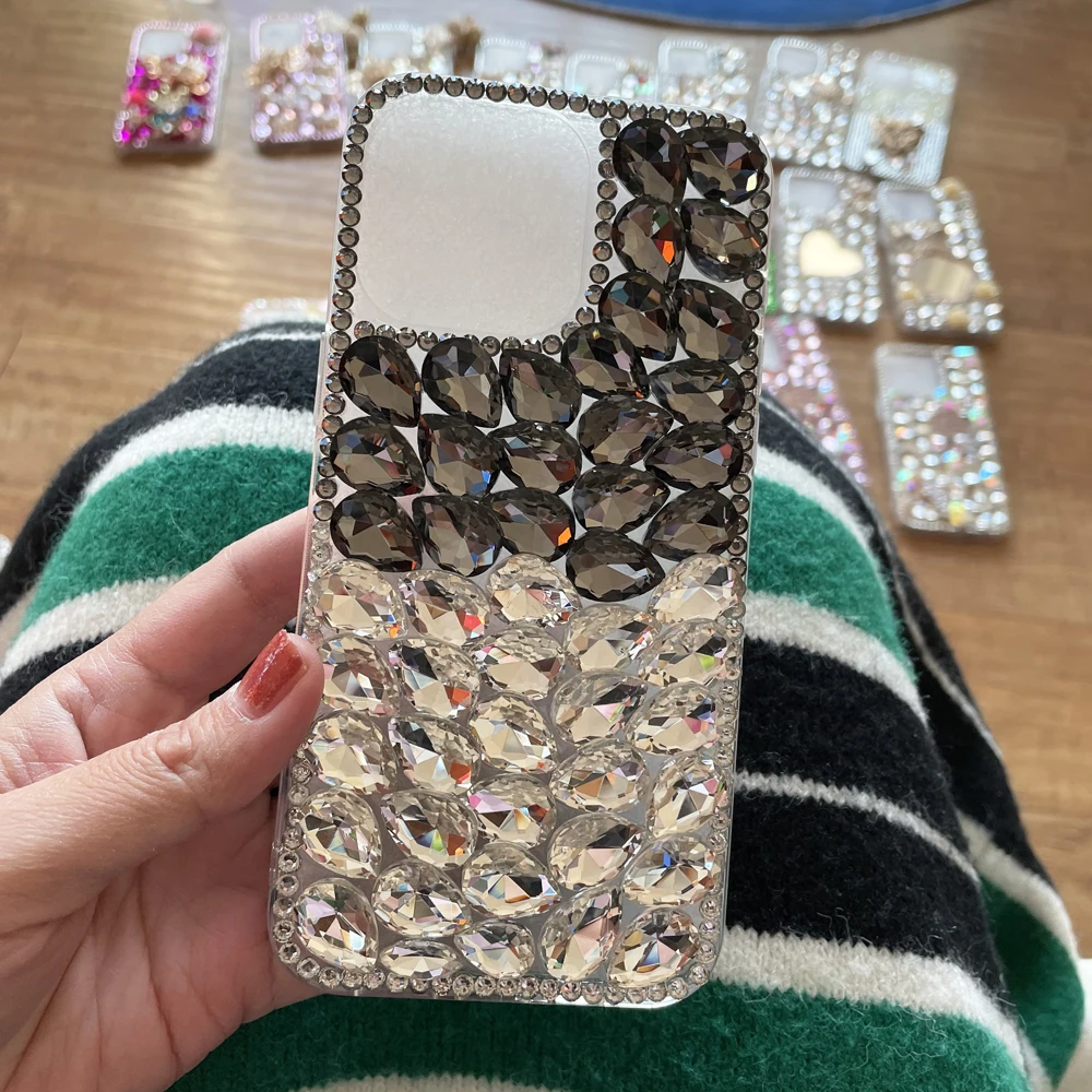 Bling Glitter Diamond Case for Samsung Galaxy S23 S24 S25 Ultra S22 S21 FE S20 Plus S10 Note 20 10 A73 A72 A71 A54 A53 A52 Cover