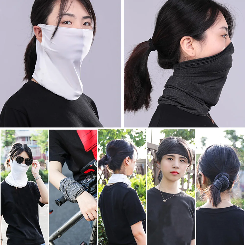 

Multifunctional Neck Gaiter Face Mask Riding Scarf Sun Headwear Dustproof Neckerchief Outdoor Hood Windproof Beanie Hat