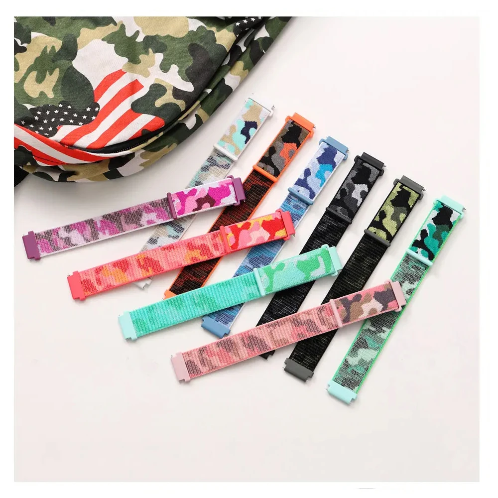 Ремешок для часов HONOR Watch GS 3 / GS Pro, нейлоновый браслет с петлей для HONOR Magic Watch 2 46 мм 42 мм, аксессуары 20 мм 22 мм