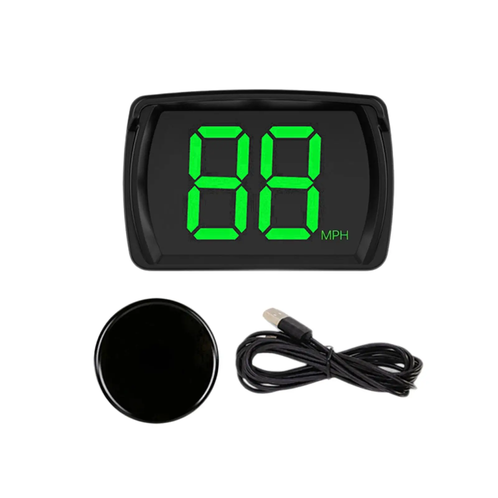 Universal HUD Head up Display Speedometer MPH Plug and Play Automotive Accessories for Electric Scooter Car Truck Vehicle Bus