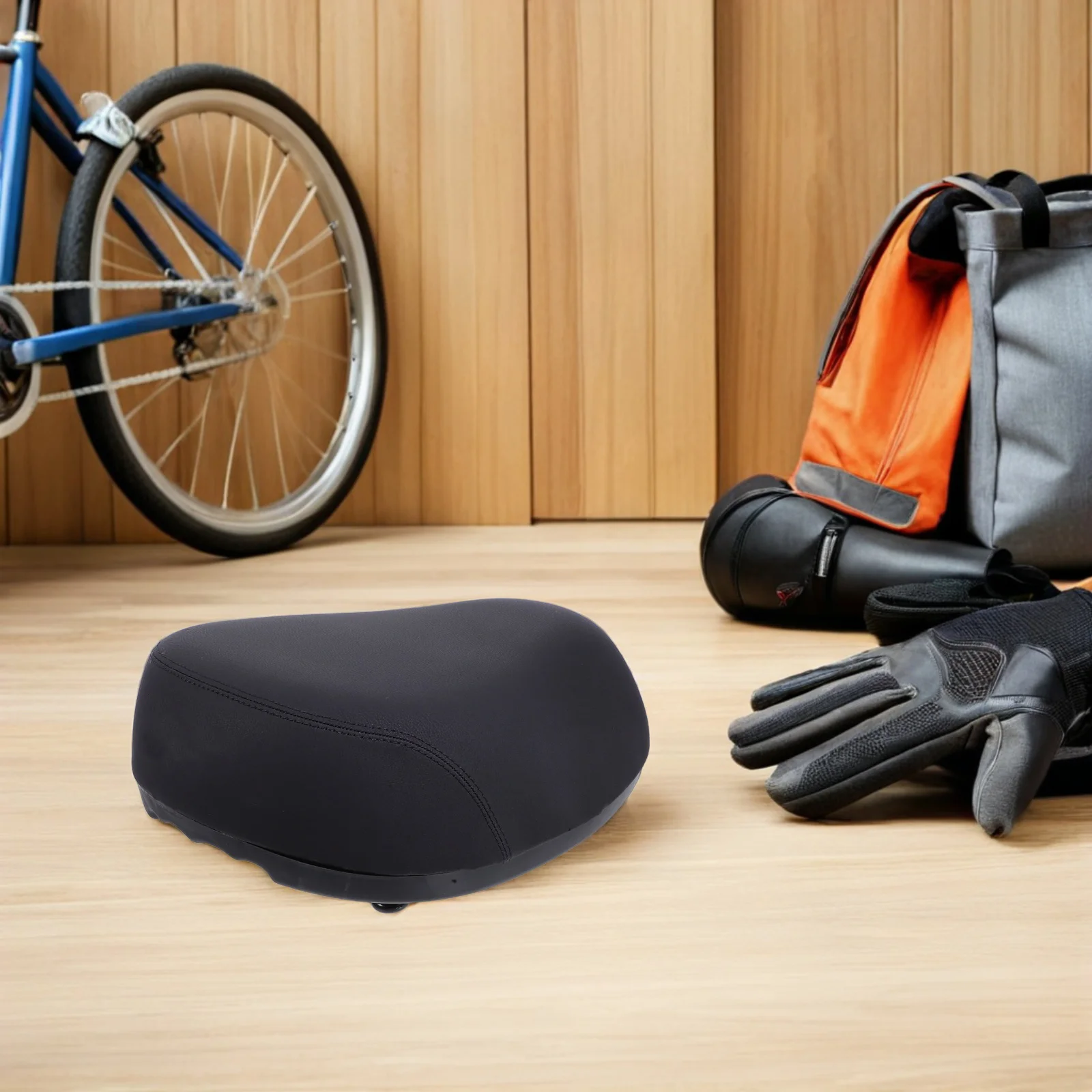 

Waterproof Electric Vehicle Seat Cushion Extra Wide Comfortable Bike Saddle for Road City Mountain Cycling Electric Bike Saddle