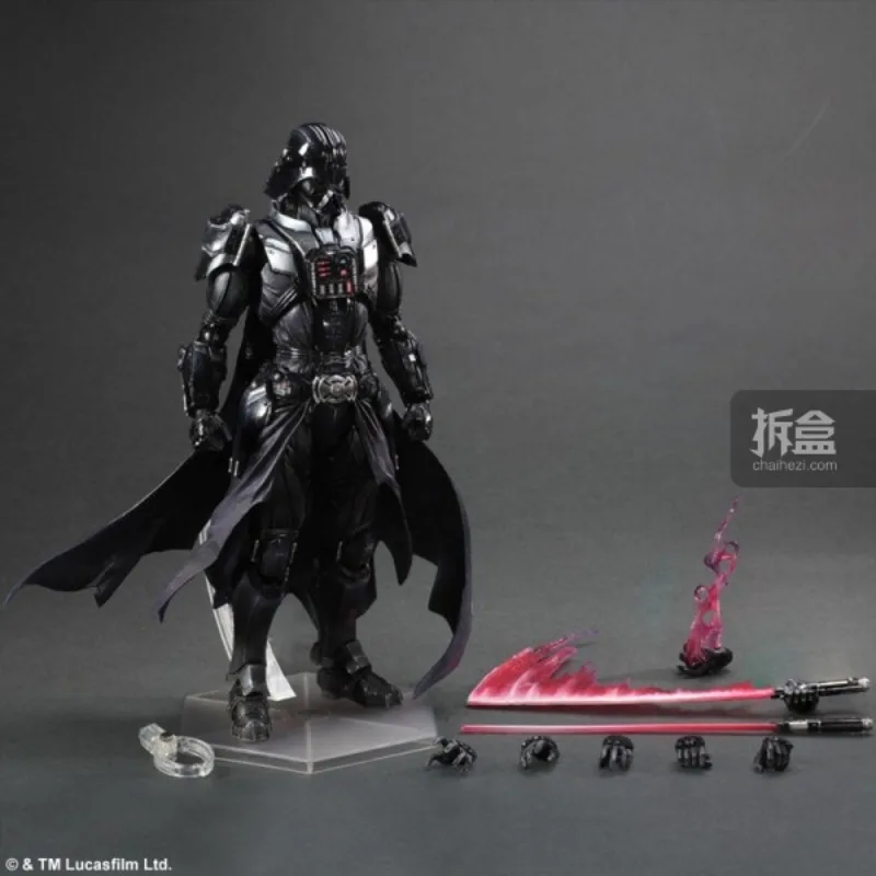 SQUAREENIX Original PLAY ARTS Modified Star Wars Series Darth Vader\Boba Fett Anime Action Figure Model Toys Gifts Fo Boys