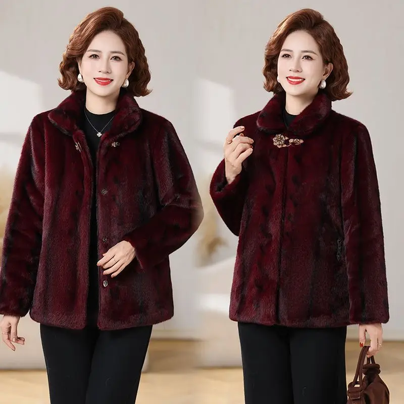 Luxo de alta qualidade outono inverno casaco de pele feminina jaqueta de pele do falso fofo macio botão-up casaco curto quente superior casacos vintage