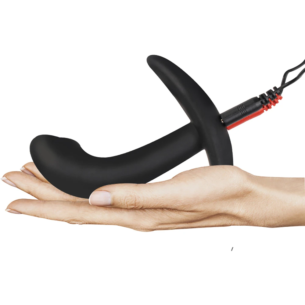 Electro Sex Anal Plug vaginale Elettrostimolare Giocattolo del sesso E-stim Massaggio della prostata Electro Pulse Butt Plug per uomini Donne Masturbarsi