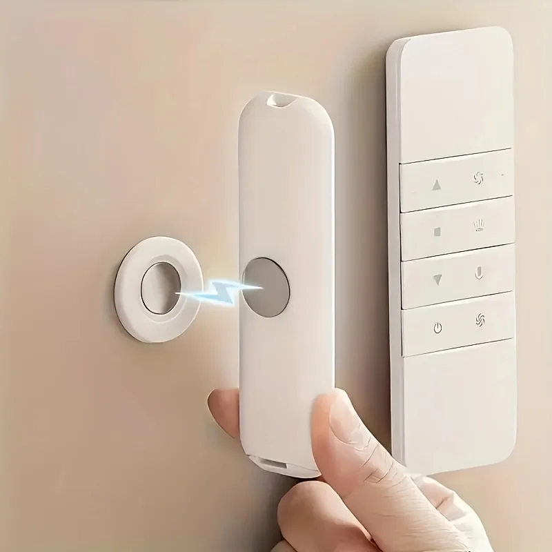 1 Stück/3 Stück magnetische Wandhaken, Mehrzweck-Sicherheitsdesign, einfache Installation, moderner Kunststoff für Fernbedienungen und Kühlschrankzubehör