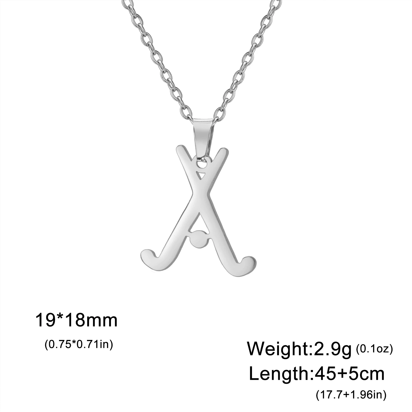 Hockey Pendant Stainless Steel Necklace Men\'s And Women\'s Fashionable Casual Sports Birthday Gift Jewelry Gift New Style