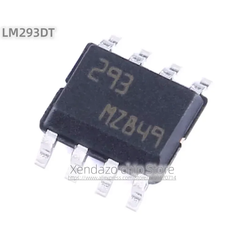 10pcs/lot LM293DT LM293 293 SOP-8 package Original genuine Low offset voltage dual channel comparator chip