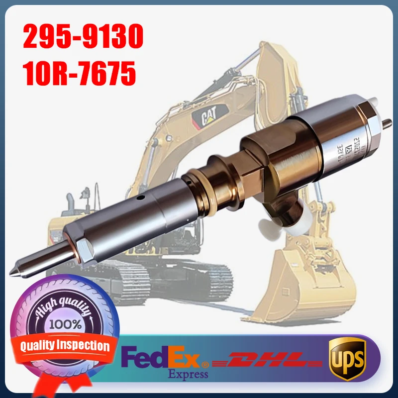 

Diesel 295-9130 10R-7675 Common Rail Injector For Caterpillar CATE320D Excavator C6 C6.4