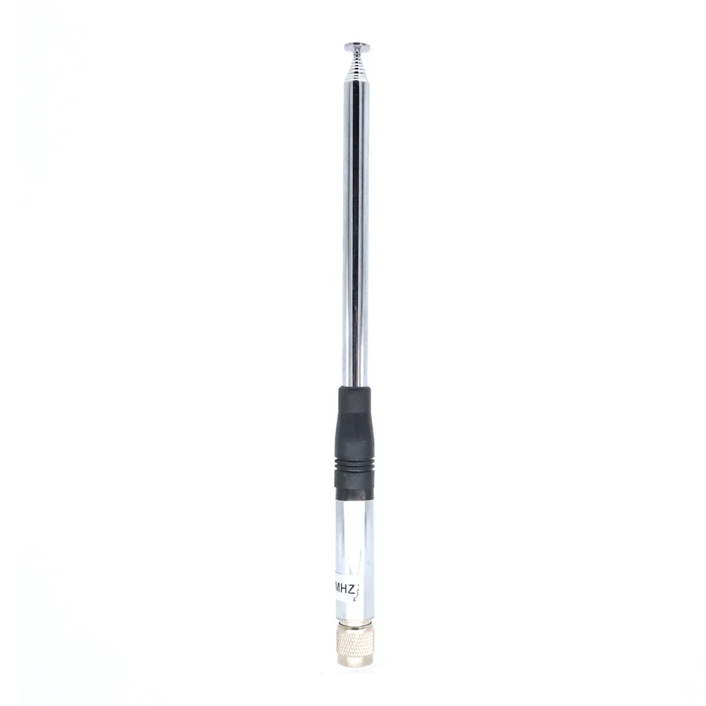 

27MHz TNC Antenna Connector 9 Inch to 51 Inch Telescopic Handheld Flexible Radio Radio Antenna Aerial