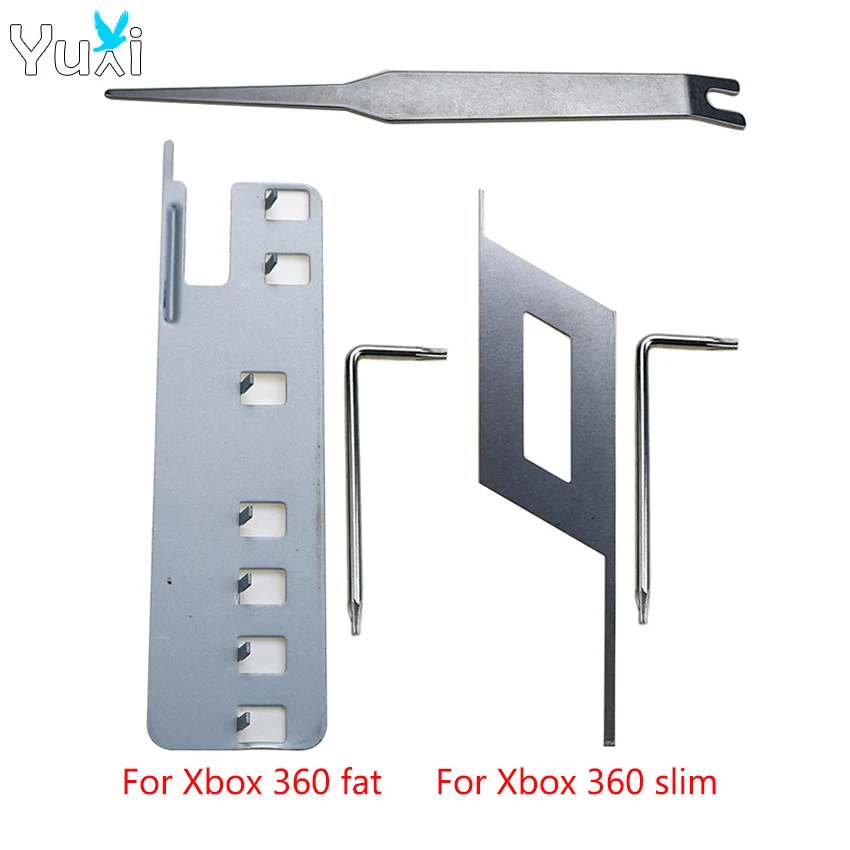 YuXi For Xbox 360 Fat Controller Opening Tools Repair Disassemble Screwdriver Kit for Xbox360 Slim TX X Clamp Removal Tool