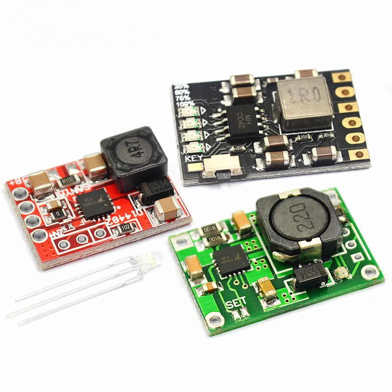 5pcs TP5100 charging management power supply module board TP5000 1A 2A compatible with 4.2V 8.4V